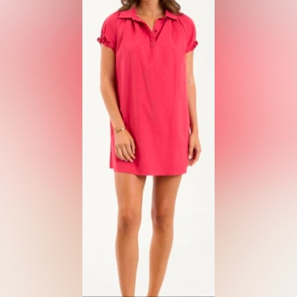 Sundays Aspen Dress L Pink - Picture 1 of 11